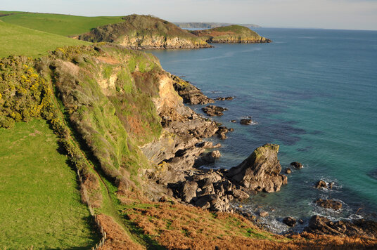 Coastline near Polrudden