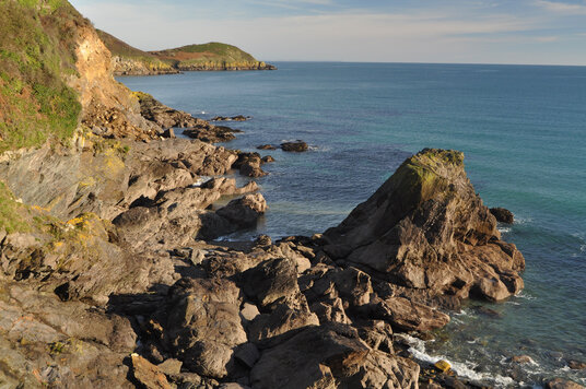 Coastline at Polrudden Cove