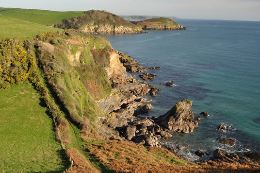 Coastline at Polrudden Cove