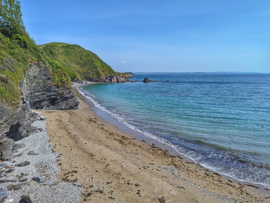 Polstreath Beach