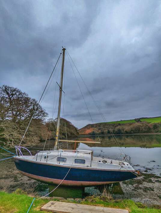 Boat at Scott's Quay