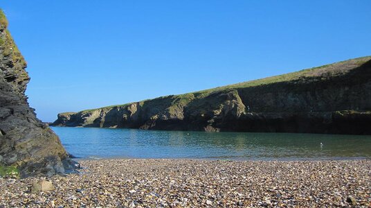 Port Gaverne at high tide