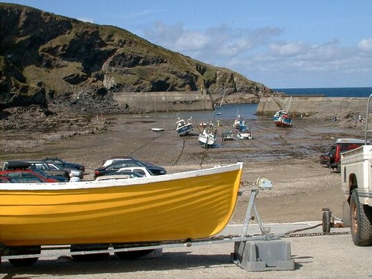 Port Isaac harbour