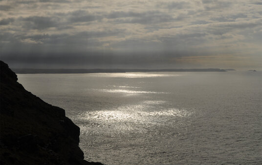 View across Port Isaac Bay