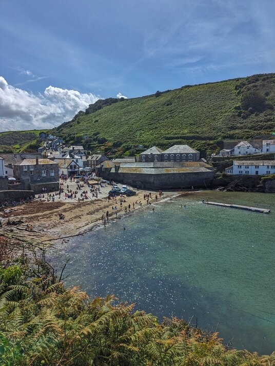 Port Isaac in summer