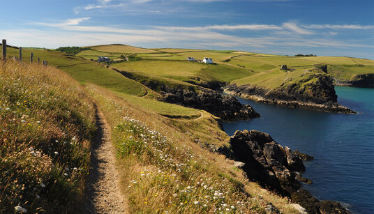Coast path to Port Quin