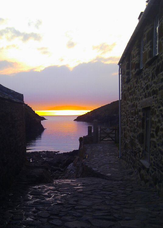 Sunset at Port Quin