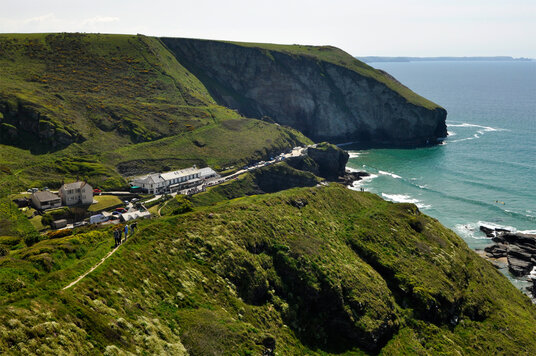 The Port William at Trebarwith Strand