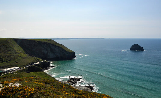 The Port William at Trebarwith Strand