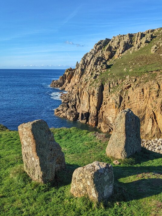 Porth Loe near Gwennap Head