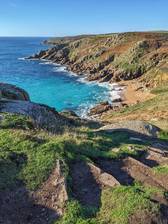 Coast path to Porthchapel