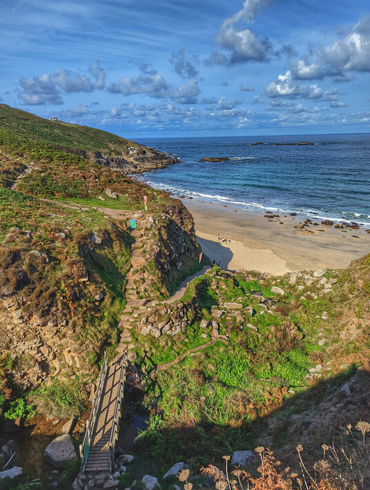 Bridge at Portheras Cove