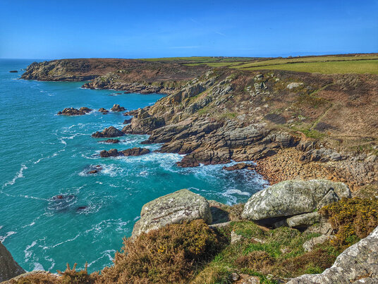 Coastline at Porthguarnon