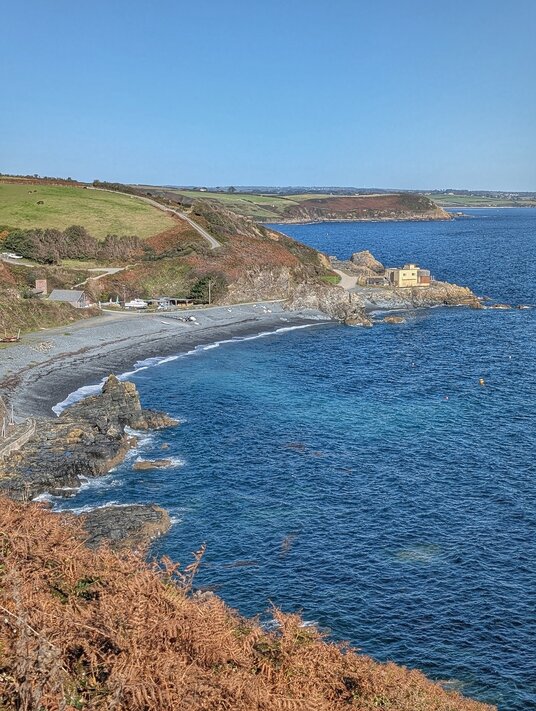 Coastline at Porthkerris