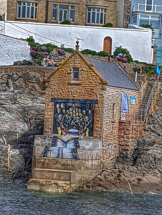 Porthleven lifeboat house
