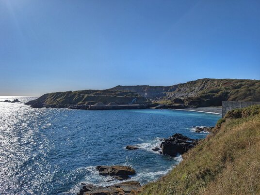 Coastline at Porthoustock