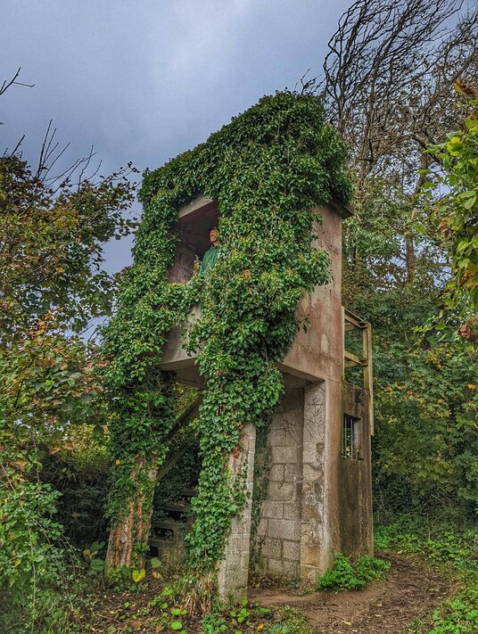 Porthpean observation tower