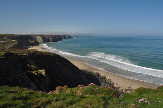 Coastline at Porthtowan