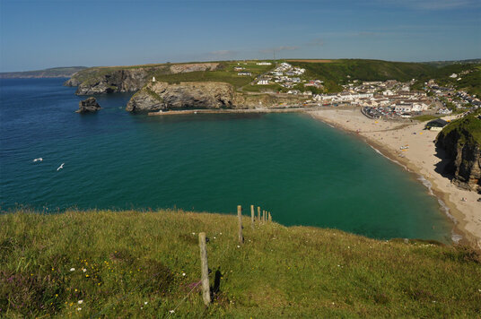 Portreath from Western Hill