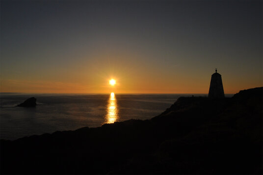The lookout tower at Portreath