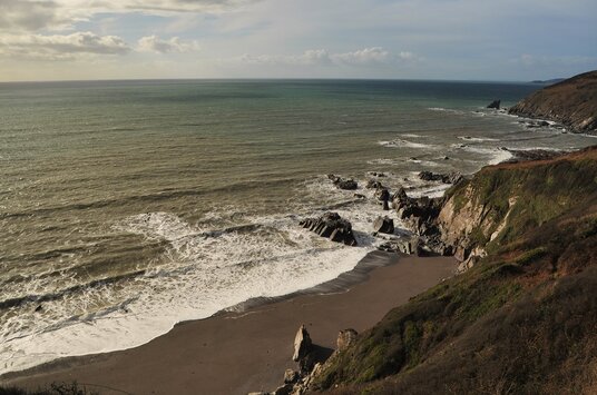 Coastline at Portwrinkle