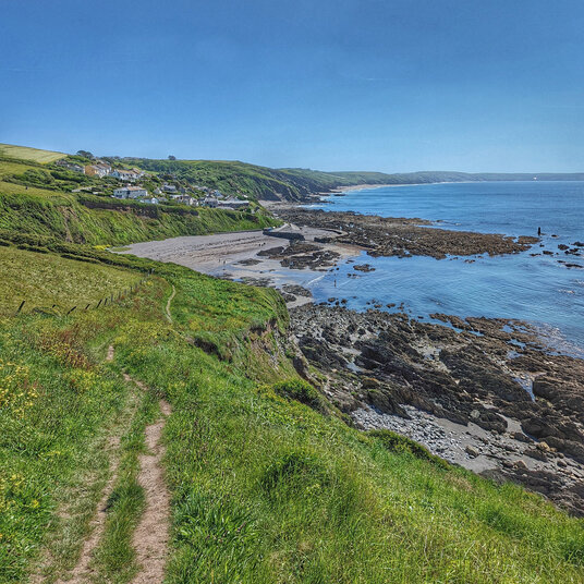 Coast path from Portwrinkle