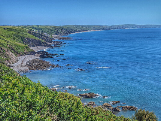 Coastline at Portwrinkle