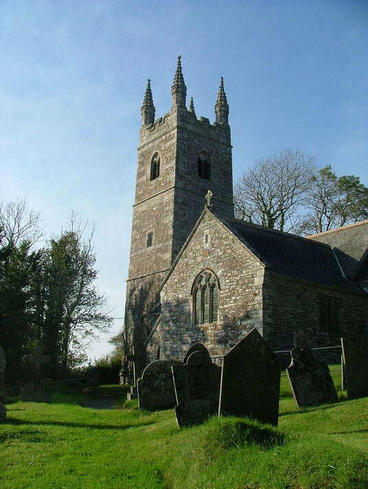 Poundstock church