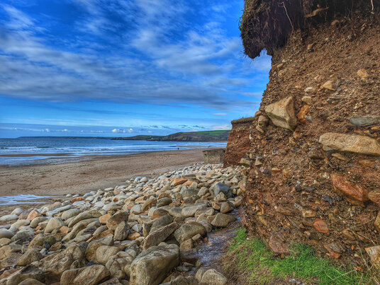 Periglacial deposits at Praa Sands