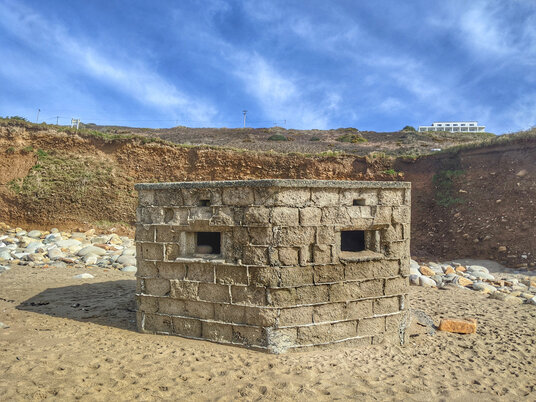 Pillbox at Praa Sands