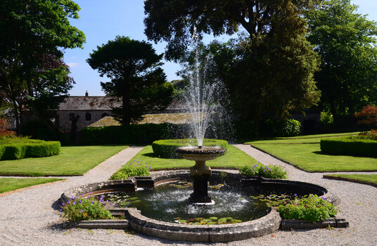 Fountain at Prideaux Place