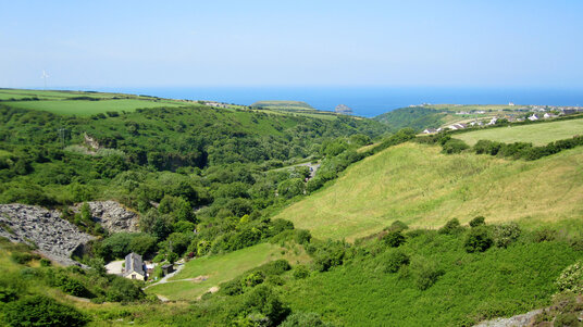 View from the Prince of Wales Quarry
