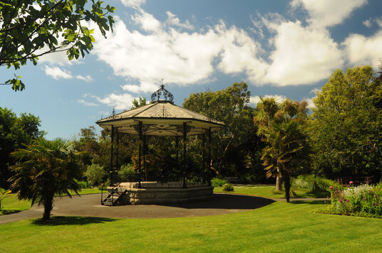 Bandstand in Morrab Gardens