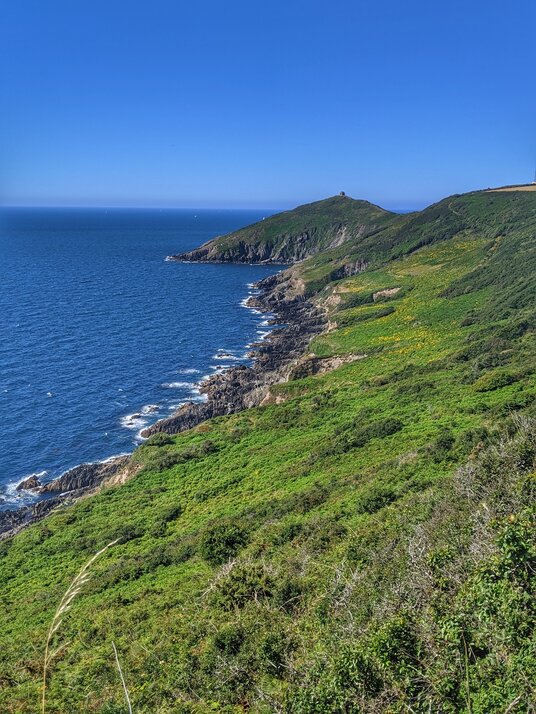 Coastline at Rame Head