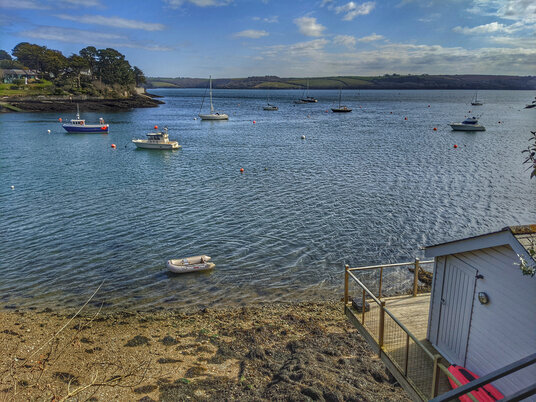 View over Restronguet Creek