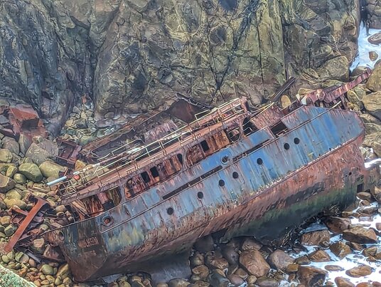 Wreck of the RMS Mullheim