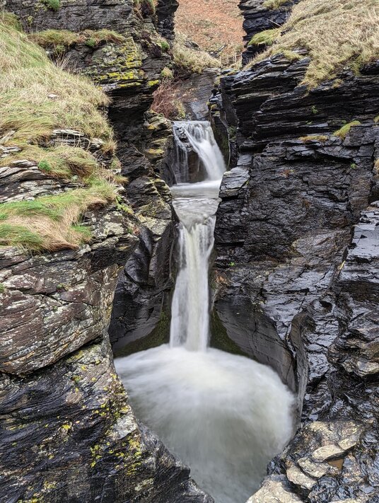 Plunge pool in Rocky Valley