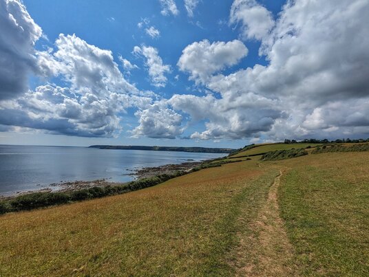 Path at Rosemullion Head