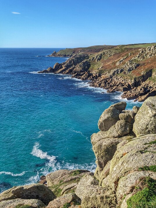 View from Rospletha Cliff