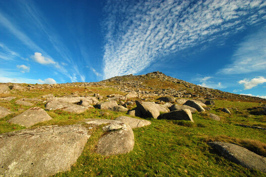View of Roughtor from its base
