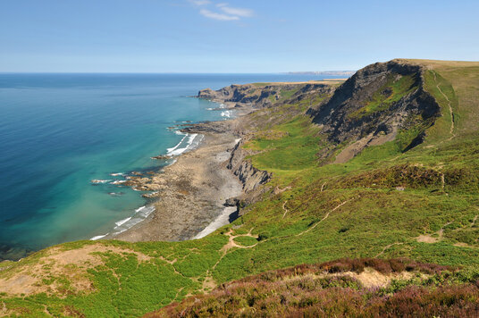 View from Rusey Cliff