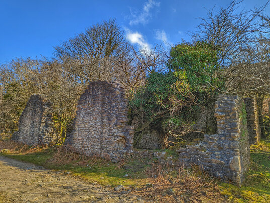 Remains of the smithy