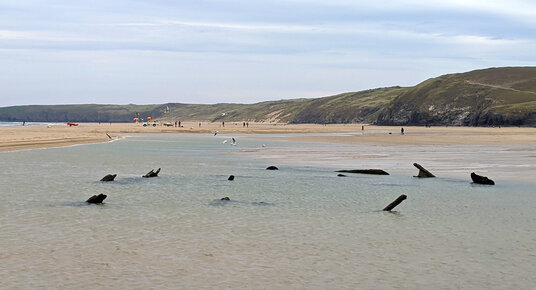 The wreck of the Seine 