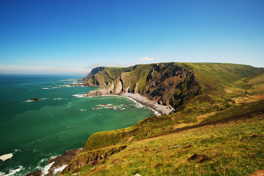 View North from Higher Sharpnose Point