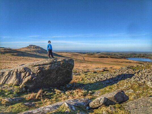 View from Showery Tor