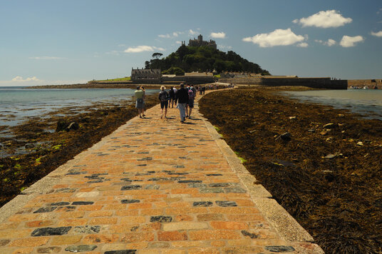 Causeway to St Michael's Mount