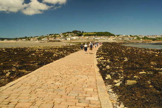 Causeway to St Michael's Mount