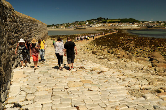 Causeway to St Michael's Mount