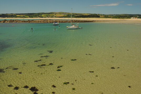 Beach at St Michael's Mount
