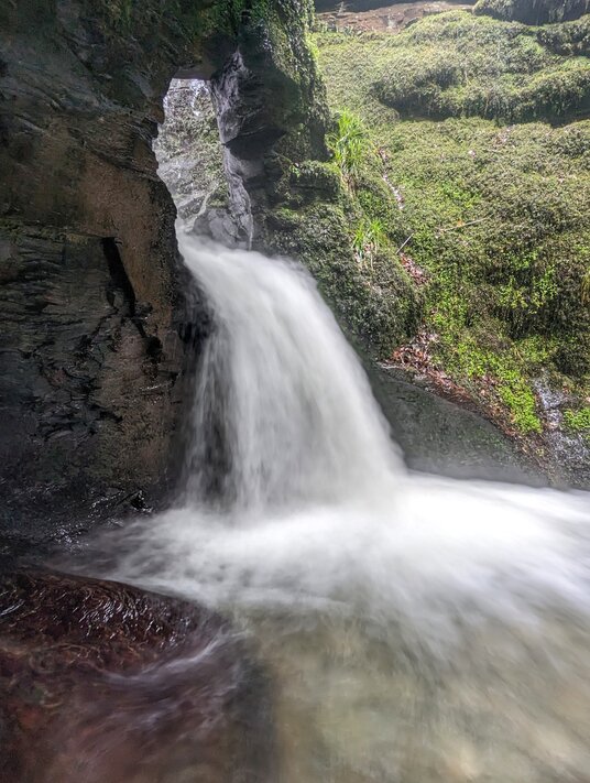 St Nectan's Glen waterfall